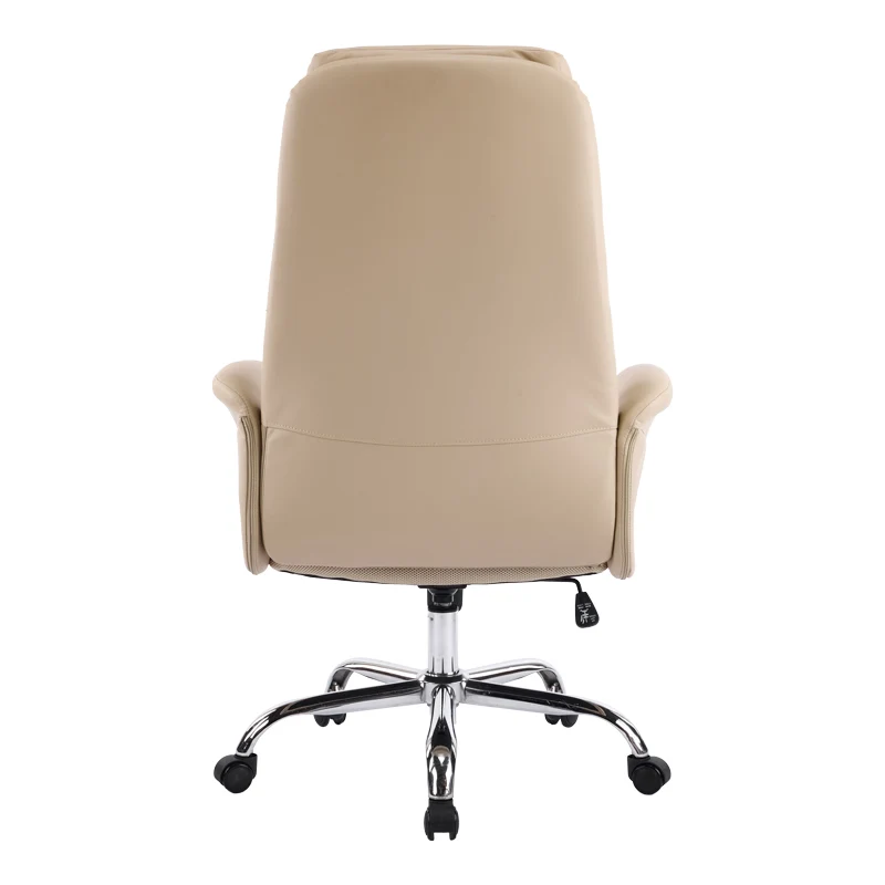 Мениджърски офис стол Derjio бежов, pu 68x66x115см