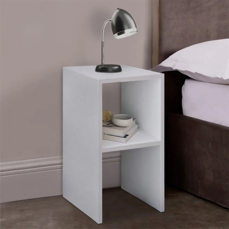 Нощно шкафче Deseo в бял нюанс 30x30x60см