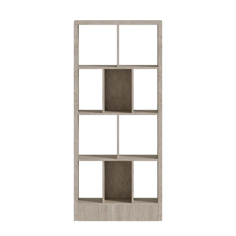 Библиотека Dividre дъб сонома меламин 80x30x181см