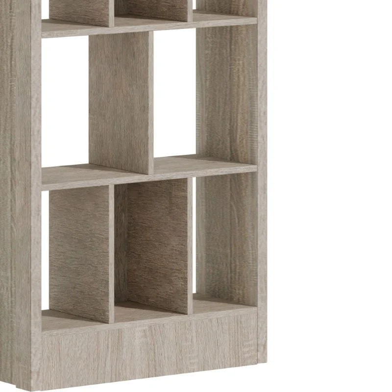 Библиотека Dividre дъб сонома меламин 80x30x181см