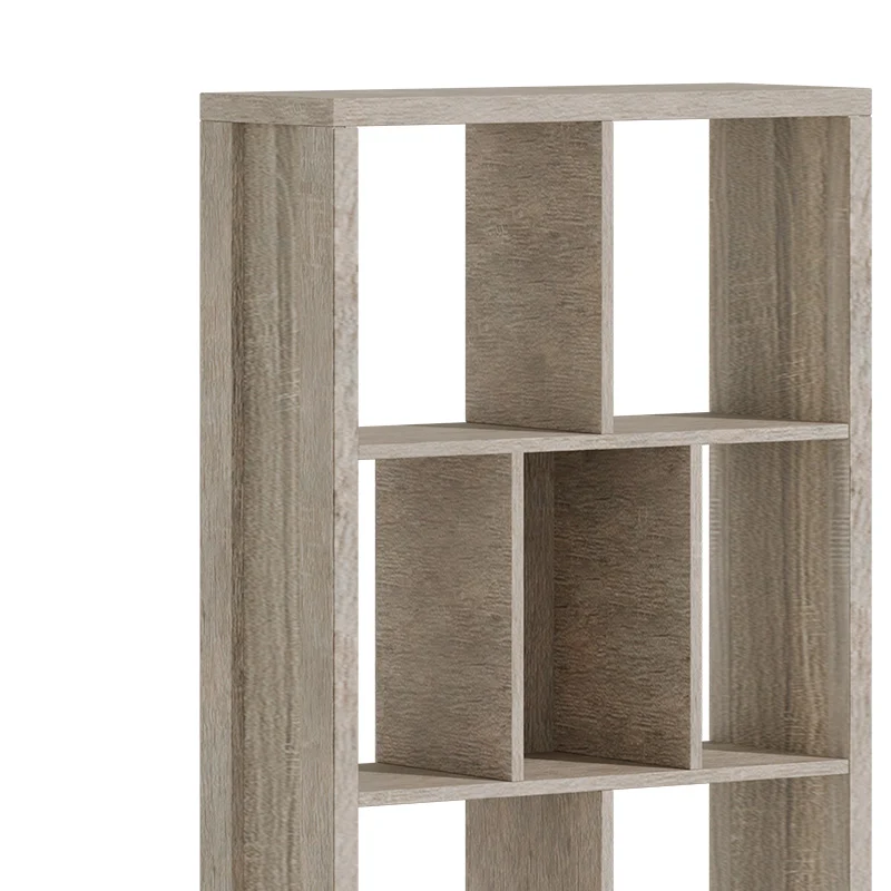 Библиотека Dividre дъб сонома меламин 80x30x181см