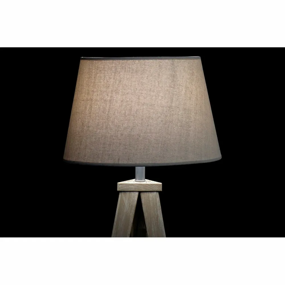Лампион DKD Home Decor 40 x 40 x 154 cm Бежов Метал Сметана Пластмаса 220 V 25 W 60 W Бор (2 броя)