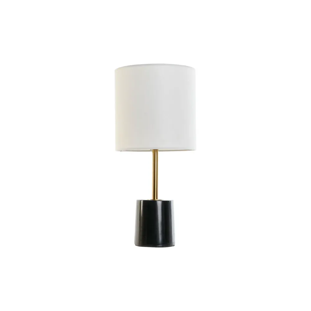 Настолна лампа DKD Home Decor Бял Черен Метал Мрамор 50 W 220 V 20 x 20 x 42 cm
