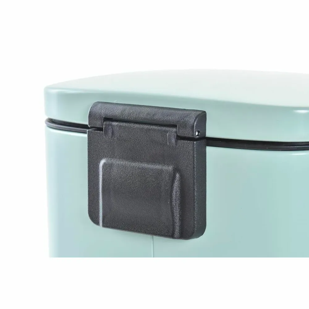 Кошче за Боклук DKD Home Decor Мента матов 21 x 15 x 29,5 cm Метал 5 L Основен