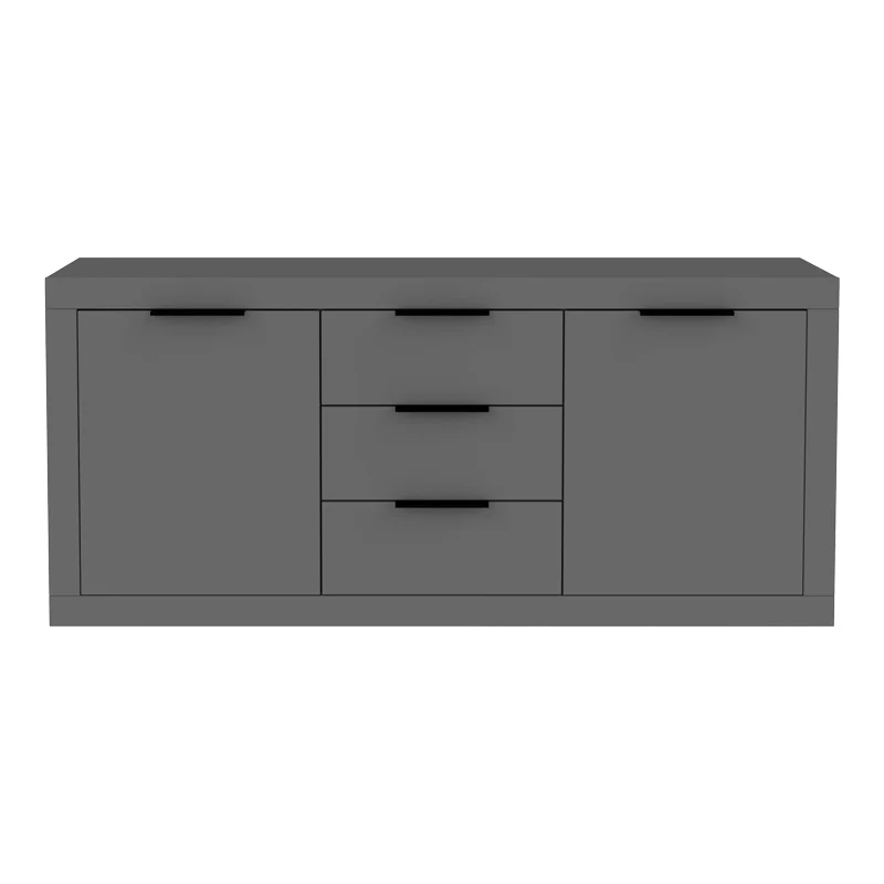 Бюфет Doha в тъмно сив цвят 180x45x80.5см