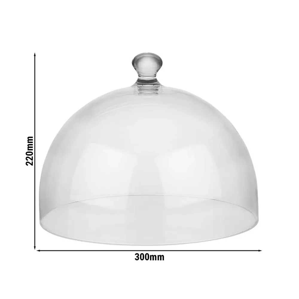 Ролтоп капак - DOME - Поликарбонат - Ø300mm - Височина:220mm - кръгло
