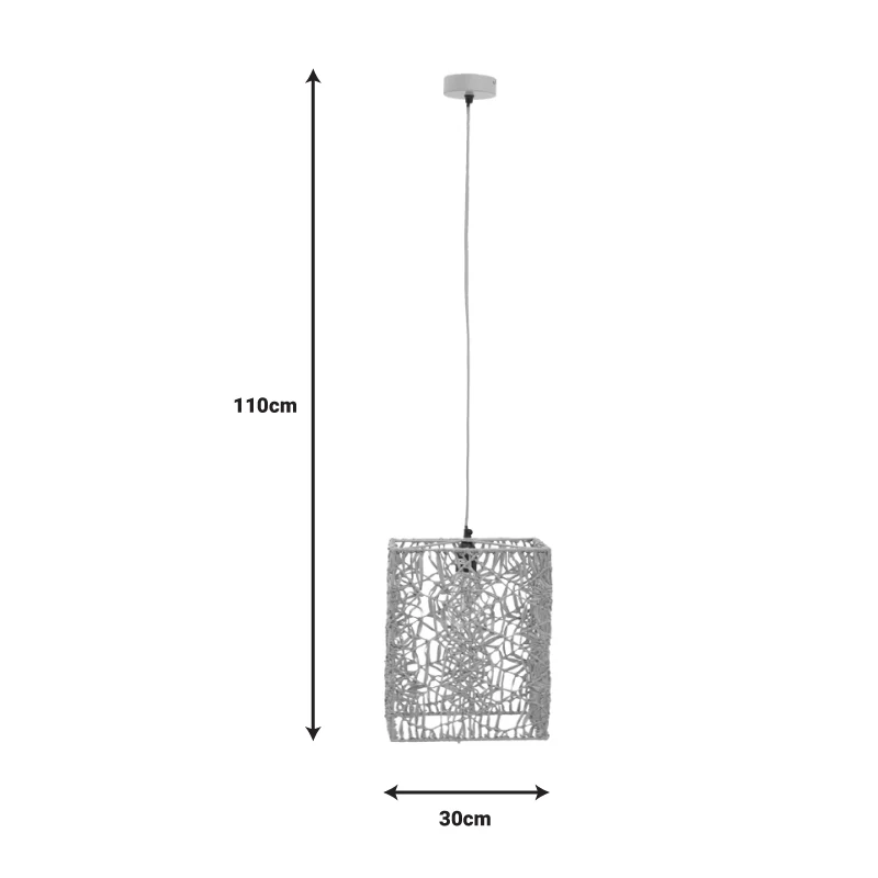Плафон Dorotan e27 естествен 30x27x110см