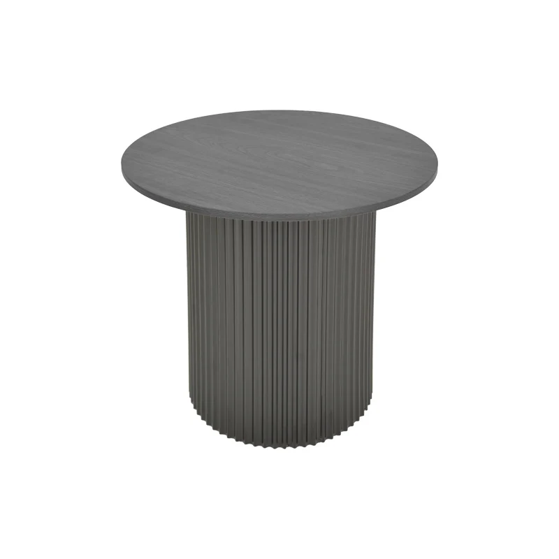 Помощна маса Dovel мдф в черен нюанс d50x45см