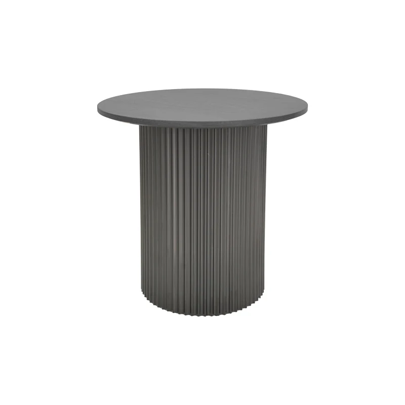 Помощна маса Dovel мдф в черен нюанс d50x45см