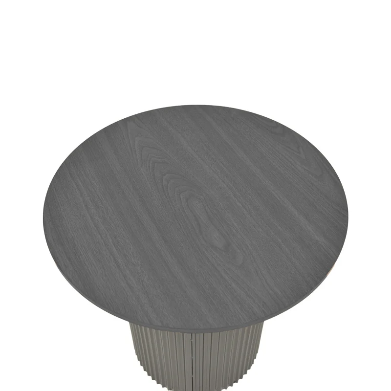 Помощна маса Dovel мдф в черен нюанс d50x45см