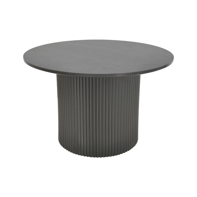 Холна маса DOVEL мдф в черен нюанс d70x40см