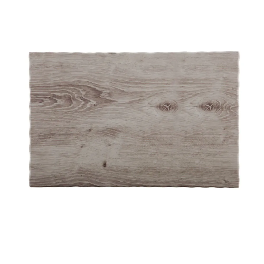 (6 бр.) Меламиново плато GN 1/2 - DRIFTWOOD - Меламин - 325x265mm - Височина: 15mm - Сив
