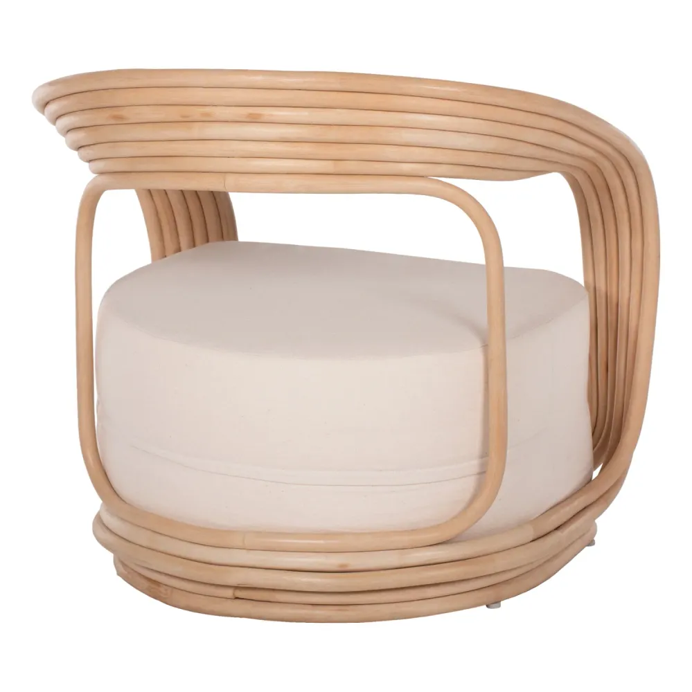 Фотьойл DUCHESS натурал ратан 81x59x70