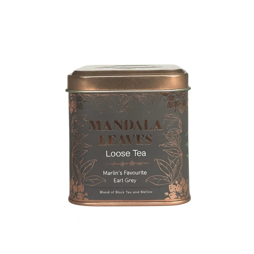 Черен чай на листа Earl Grey с бергамот 50g