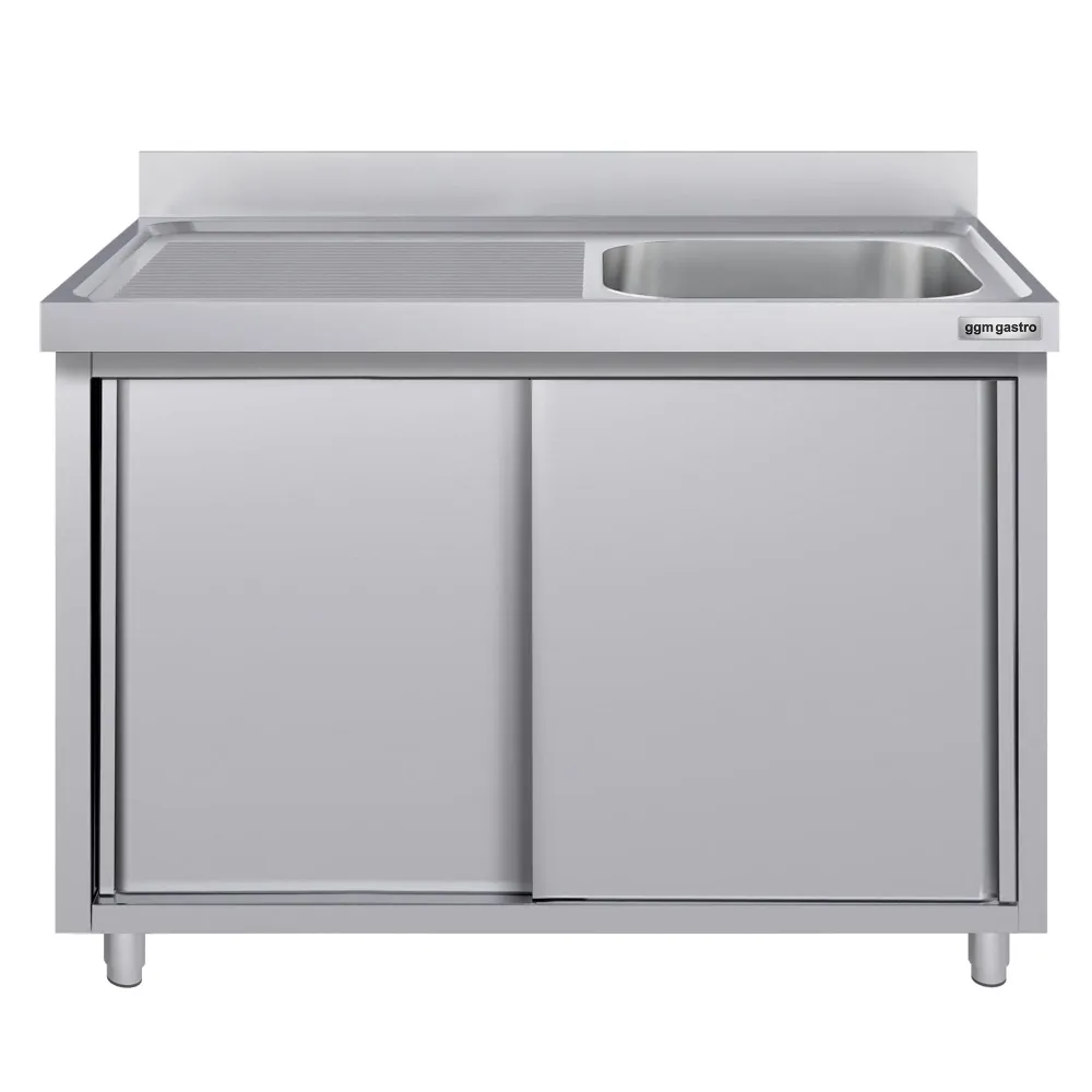 Шкаф с мивка ECO - 1400x600mm - с 2 корита