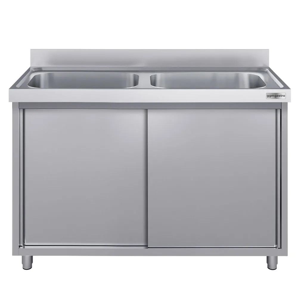 Шкаф с мивка ECO - 1600x600mm - с 2 корита
