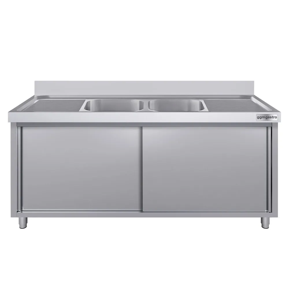 Шкаф с мивка ECO - 2000x700mm - с 2 корита