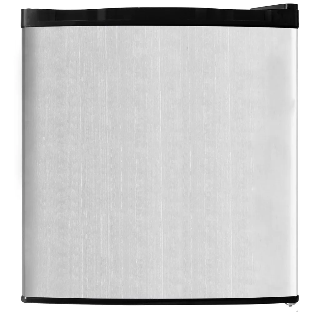 Мини фризер ECO - 32l - 445mm - с 1 врата - черен - врата от неръждаема стомана