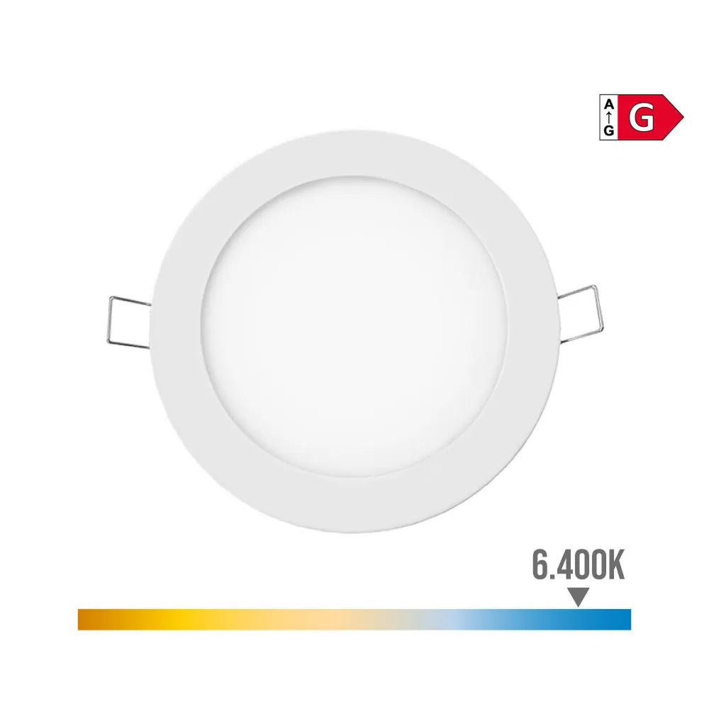 Вградена прожекторна светлина EDM 31601 Downlight G 6 W 320 Lm (6400 K)