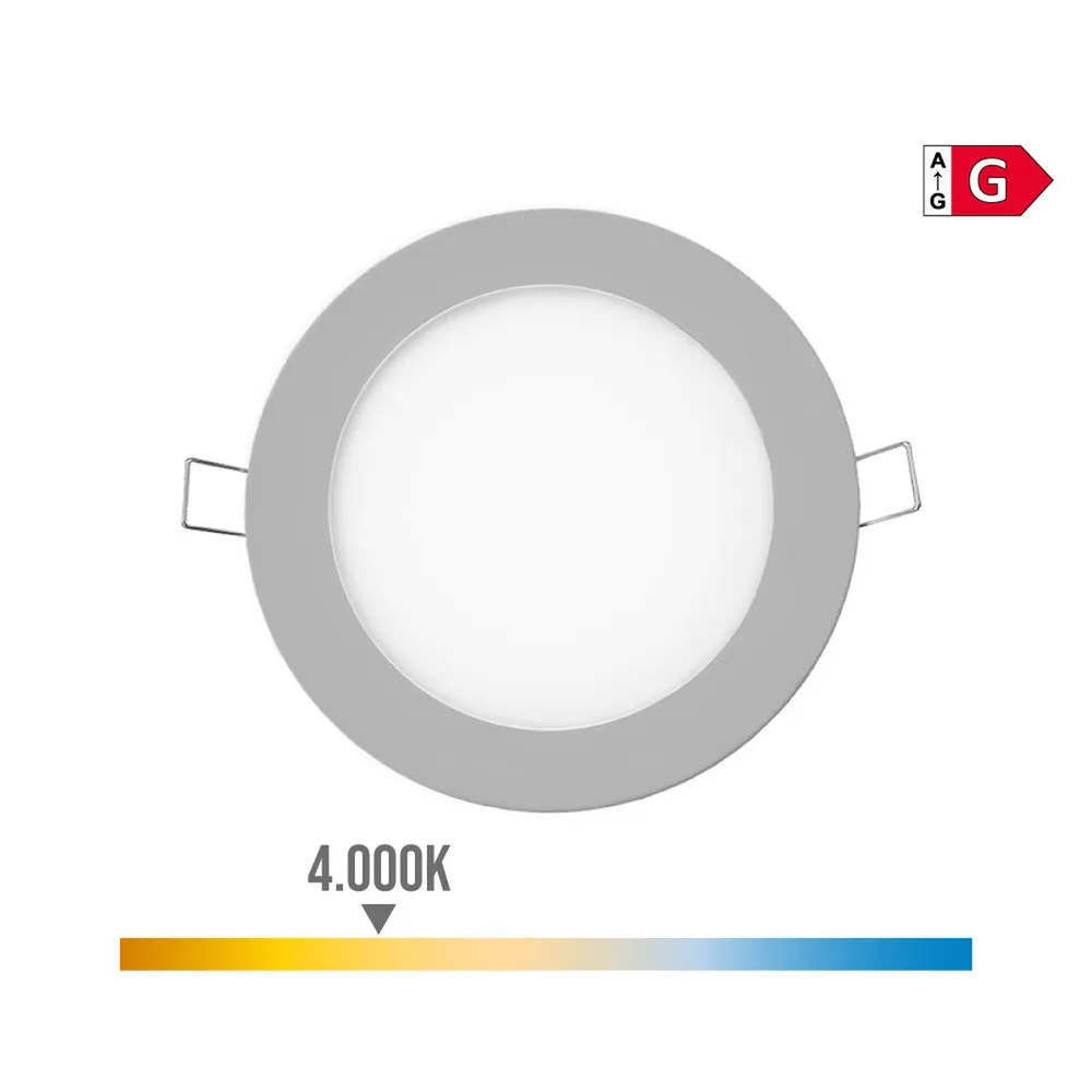 Вградена прожекторна светлина EDM 31604 Downlight G 6 W 320 Lm (4000 K)