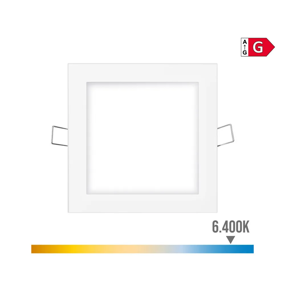 Вградена прожекторна светлина EDM 31605 Downlight G 6 W 320 Lm (6400 K)