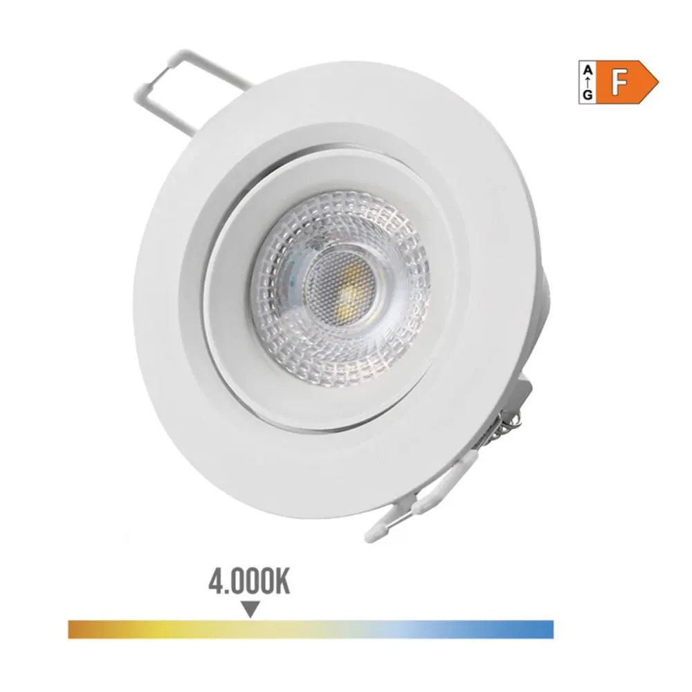 Вградена прожекторна светлина EDM 31631 Downlight F 5 W 380 lm (4000 K)