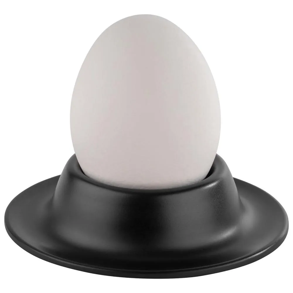 (6 бр.) Чашка за яйце EGGY - меламин - Ø 85мм - черен