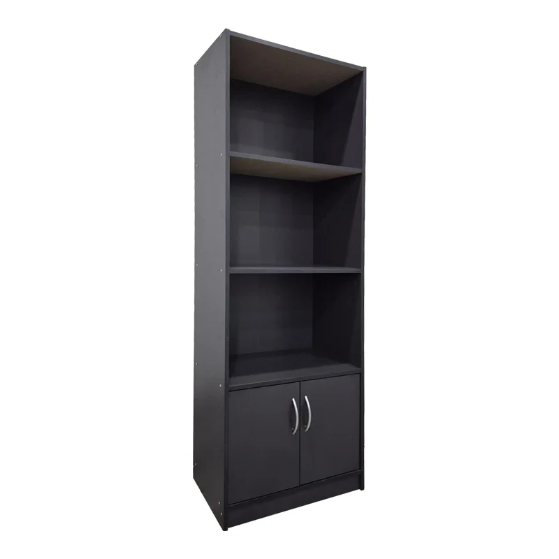 Библиотека Тekaro в цвят антрацит 60x29x166см
