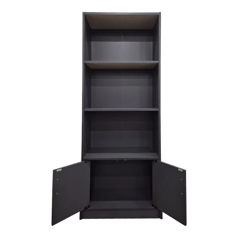 Библиотека Тekaro в цвят антрацит 60x29x166см