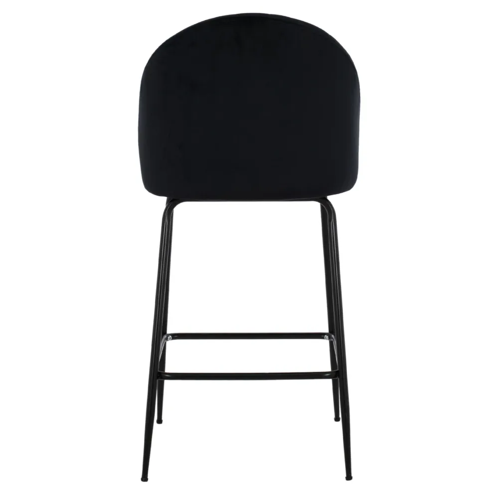 Бар стол МELANI черен цвят 45x53x98см