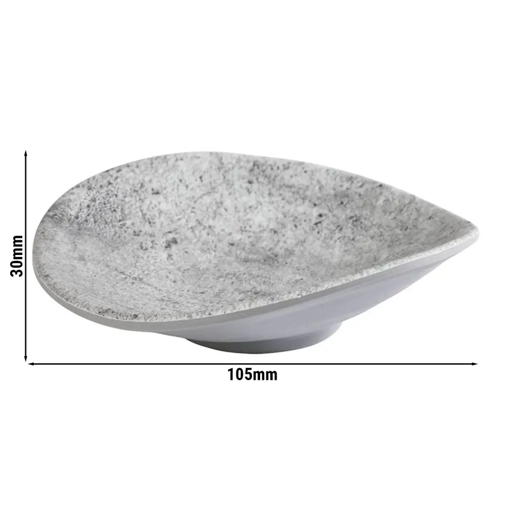 (24 бр.) Купички за сос - ELEMENT - Меламин - 20ml - 105x100mm - Сив