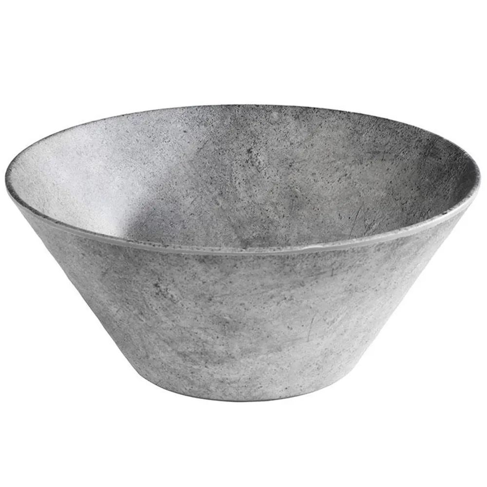 (6 бр.) Купа - ELEMENT - Меламин - 3L - Ø 280mm - Дълбочина: 120mm - Сиво