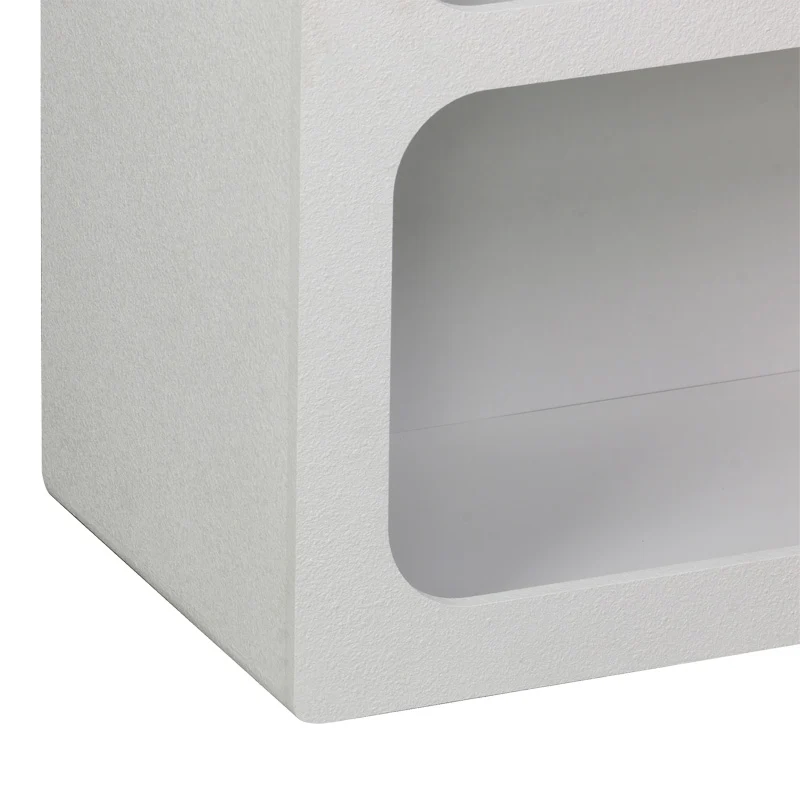 Библиотека Emersi mdf в бял цвят 70x35x100см