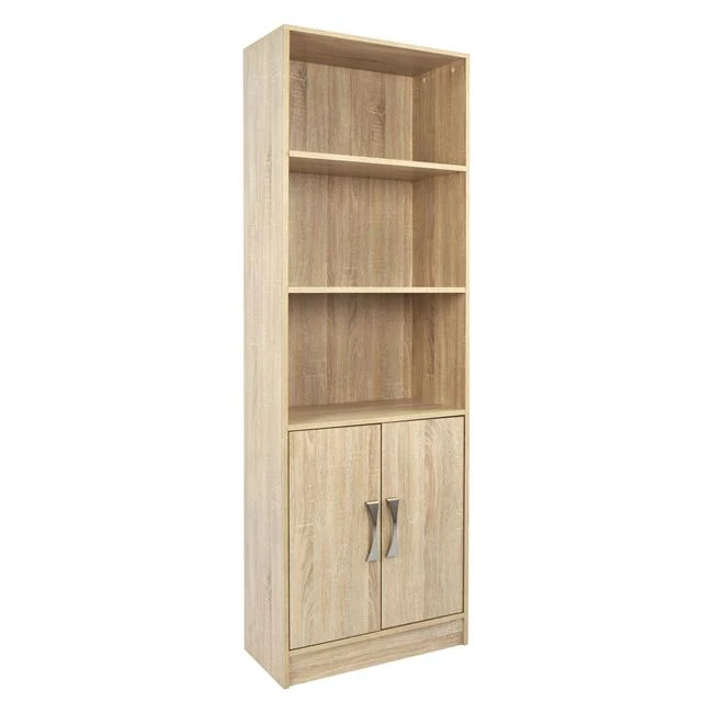 Библиотека ENSLEY цвят сонома 60x30x180см