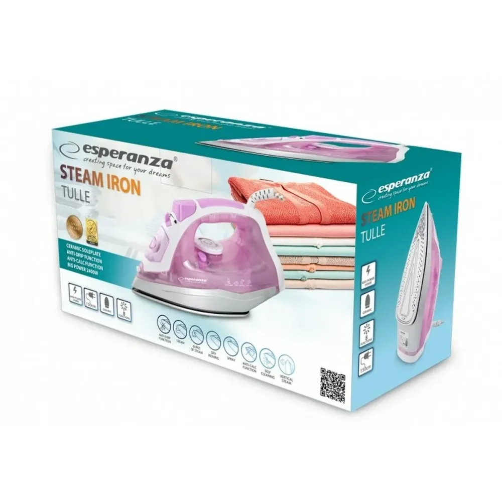 Парна ютия Esperanza EHI004 2400 W