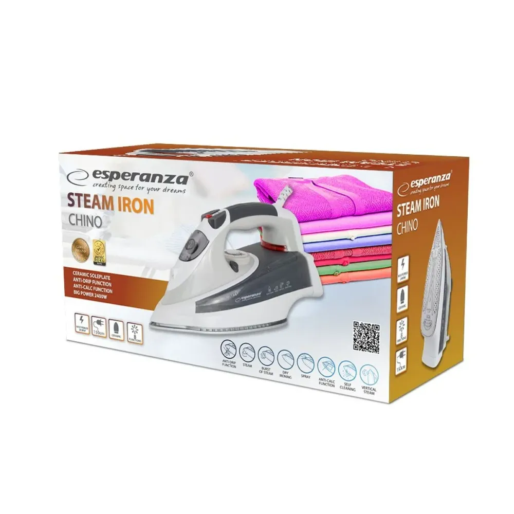 Парна ютия Esperanza EHI009 2400 W 220-240 V