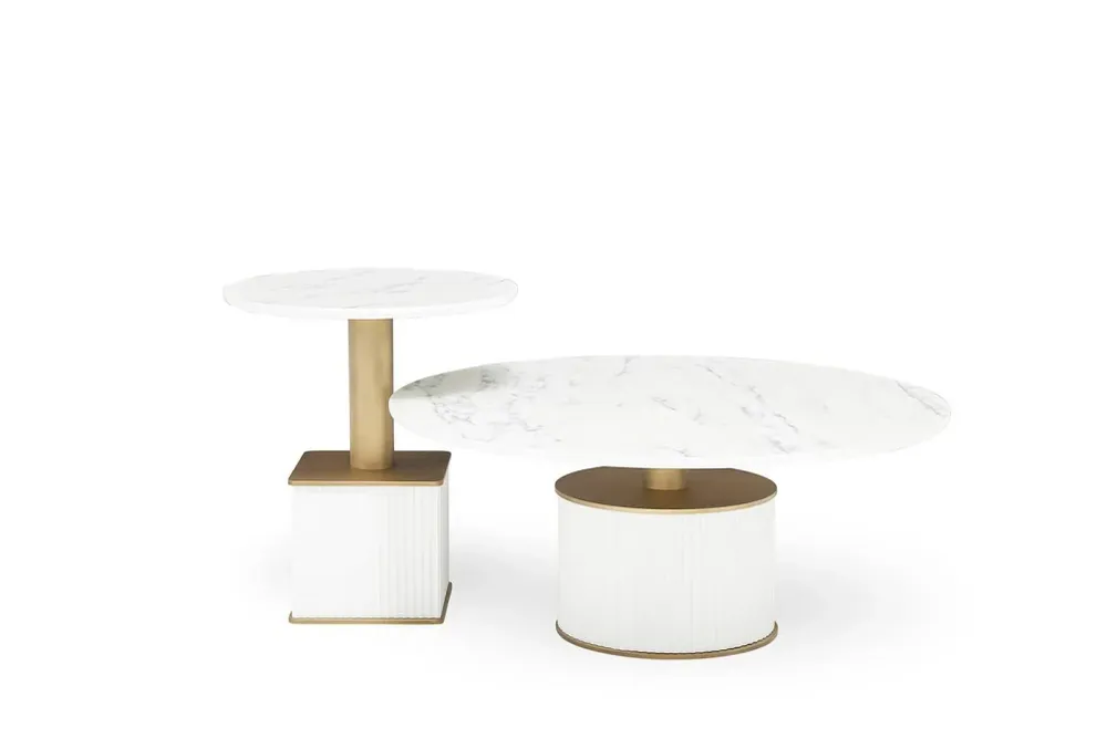 Холна маса «Esta Marble» с размер 93х39х93см