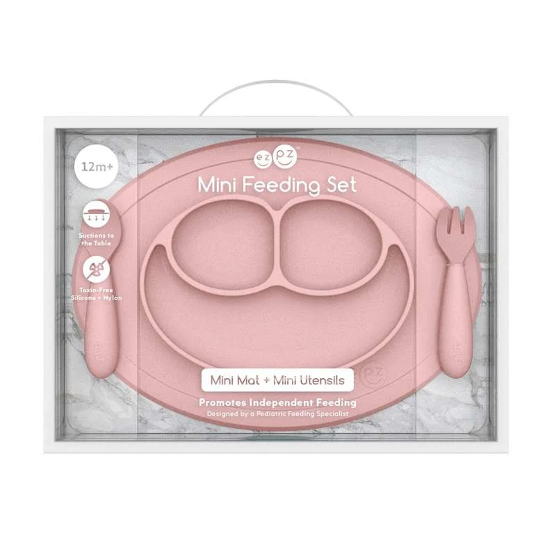 EZPZ Мини храни Комплект - Хранене за бебе - Rosa