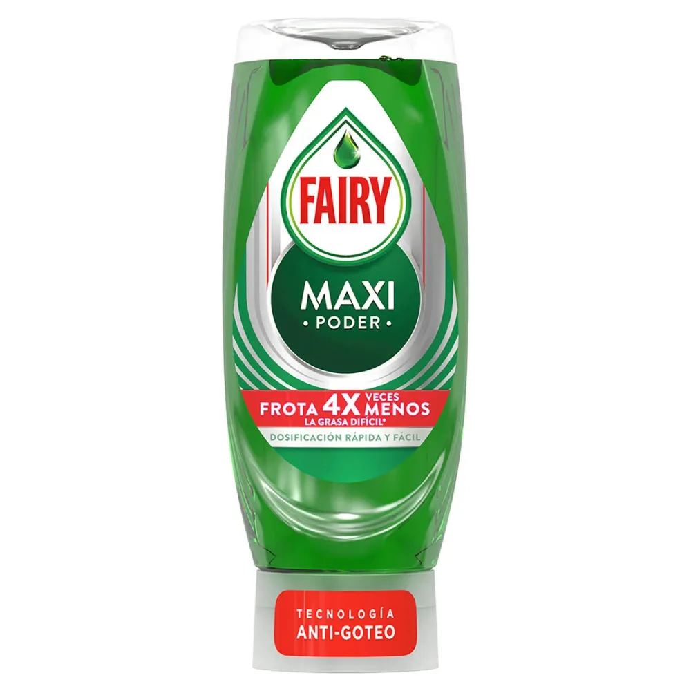 течния препарат за миене на съдове Fairy MAXI PODER 440 ml