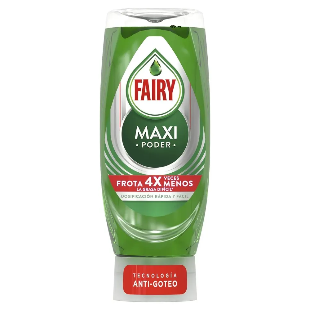течния препарат за миене на съдове Fairy MAXI PODER 440 ml