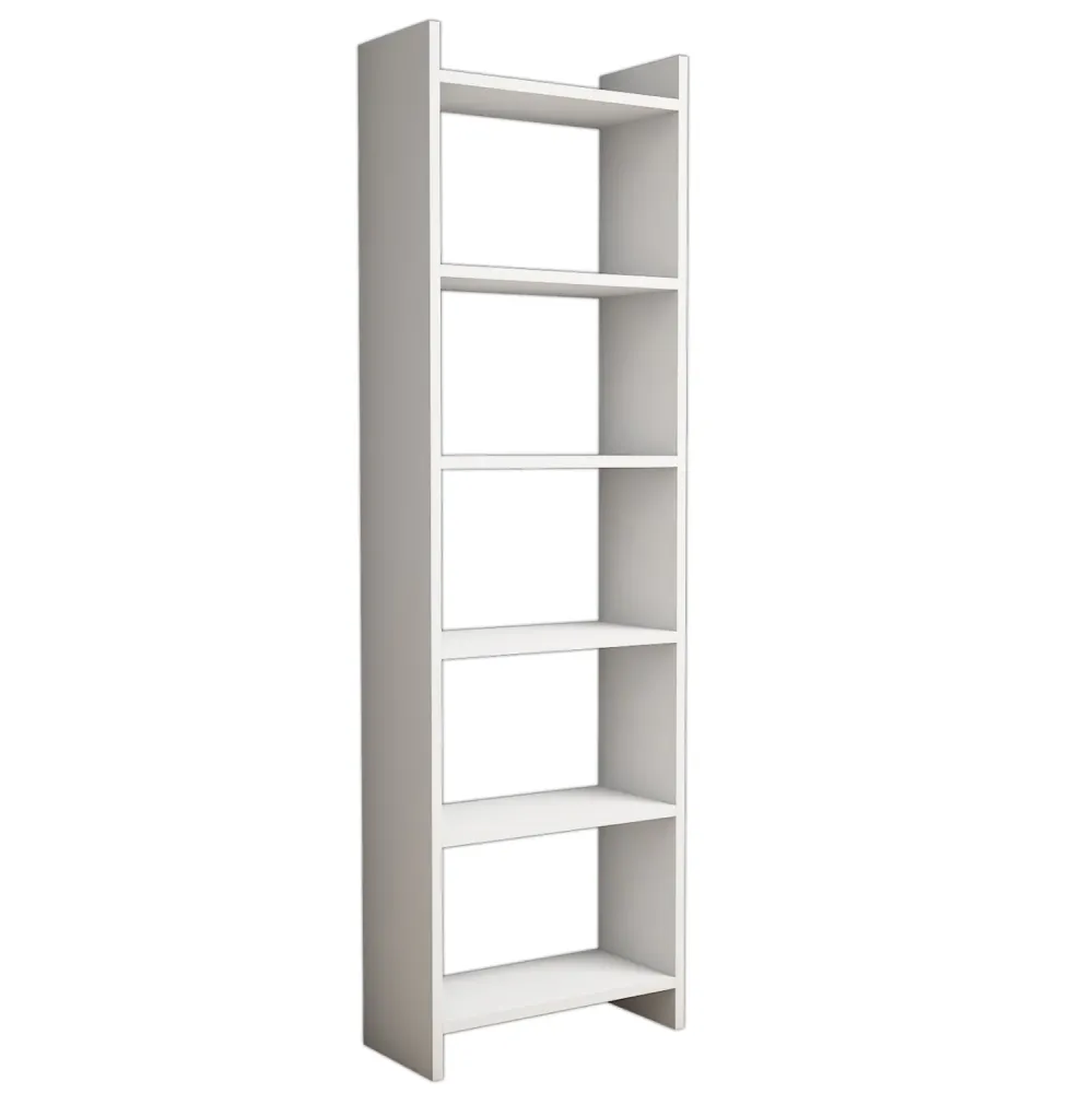 Библиотека FENSI бял цвят 48.5x22x160см