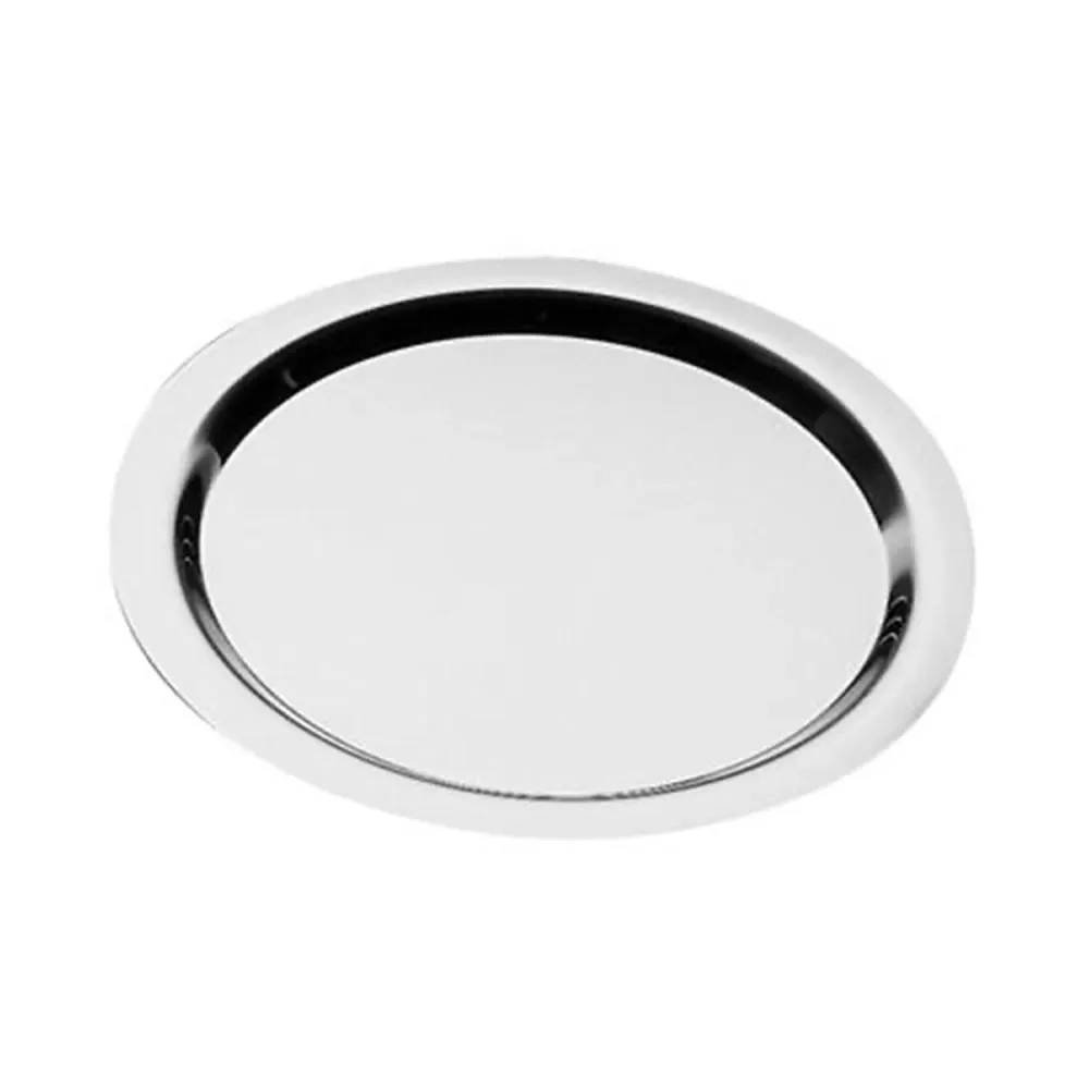 (6 бр.) Сервитьорска табла - FINESSE - Неръждаема стомана - Ø320mm - Височина: 12mm