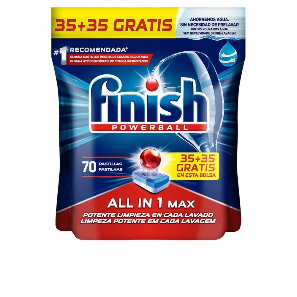 Капсули за съдомиялна Finish All One (70 броя)