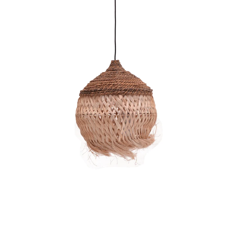 Плафон Fiorine абака в естествен цвят d35x45см