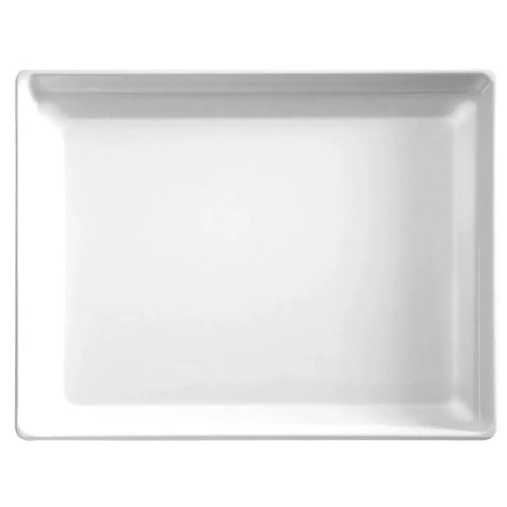 (6 бр.) Меламиново плато GN 1/2 - FLOAT - Меламин - 325x265mm - Височина: 30mm - Бял