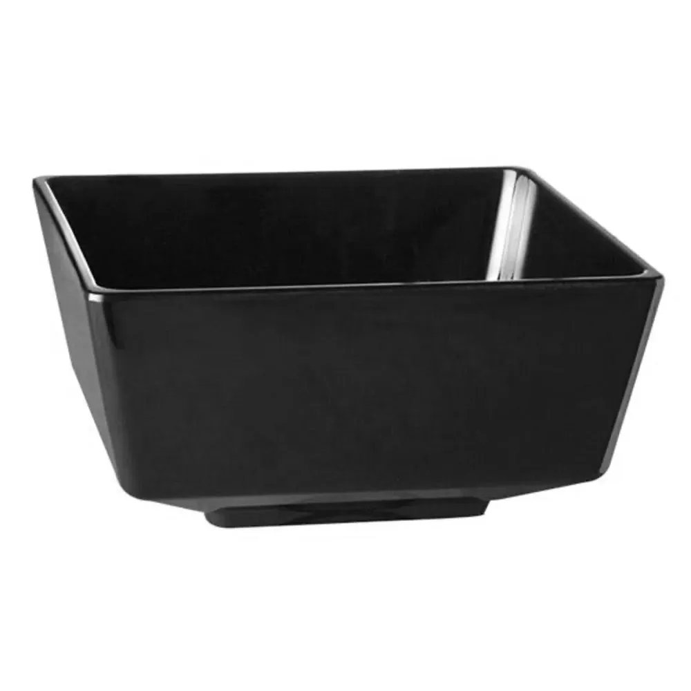 (6 бр.) Купа - FLOAT - Меламин - 4.7L - правоъгълна - 250x250mm - Дълбочина: 120mm - Черно