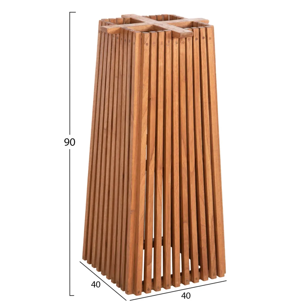 Основа за бар маса FRANTZ 40x40x90 -дърво минди