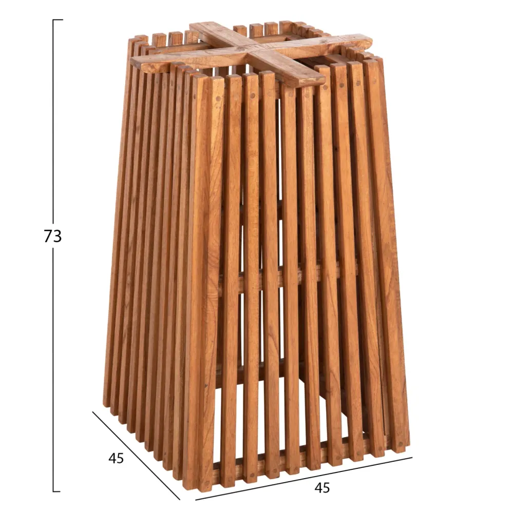 Основа за маса FRANTZ 45x45x73 -цвят натурал