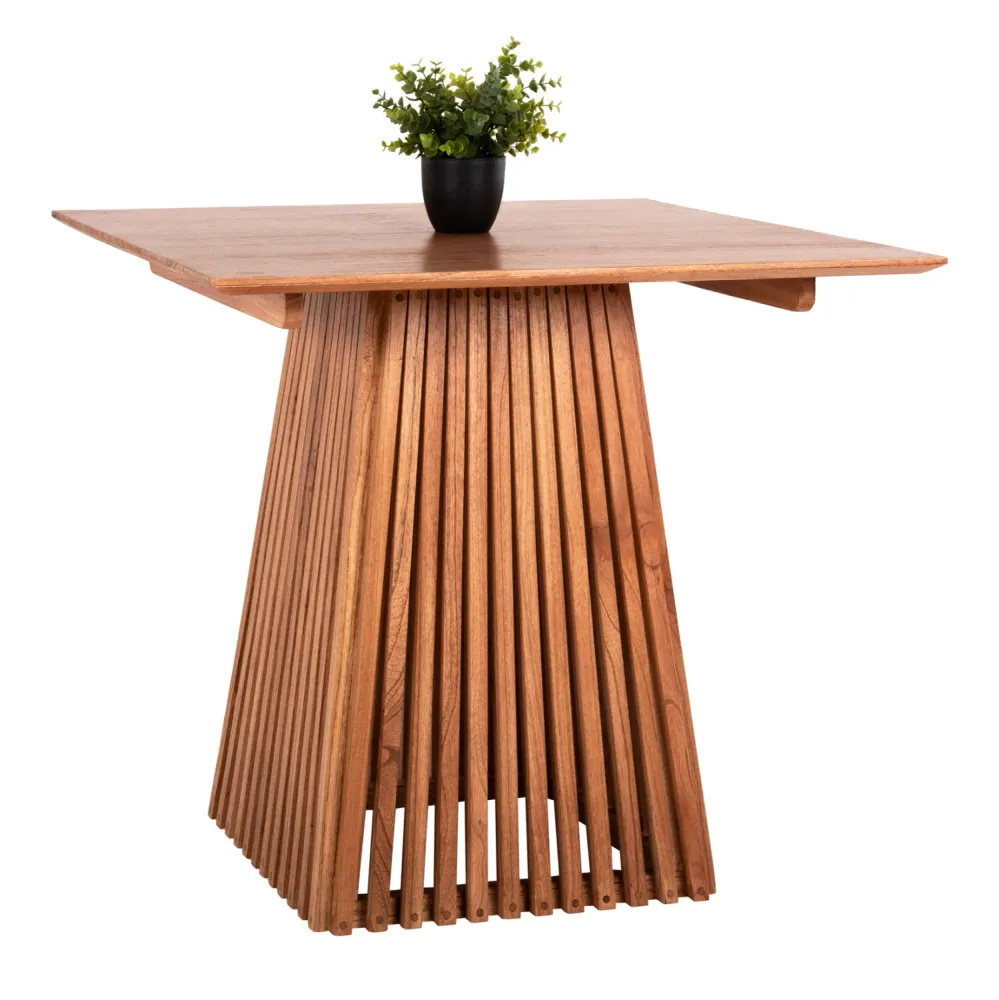 Маса трапезна FRANTZ 80x80x75см дърво минди