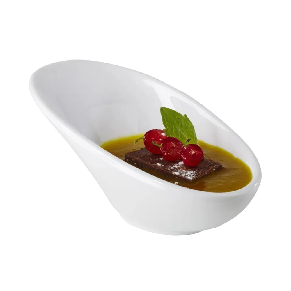 (12 бр.) Купички за сос - FRIENDLY - PET - 40ml - 115x60mm - Бял